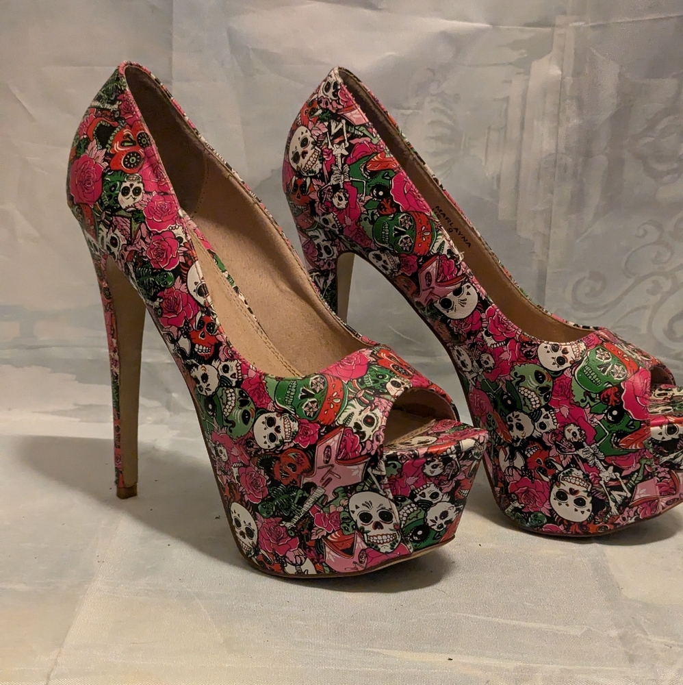 Shoedazzle Tattoo Shoe Size 9